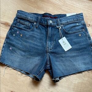 Lucky Brand Women's Dark Blue Jean Shorts